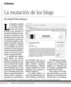 Mutación de los Blogs